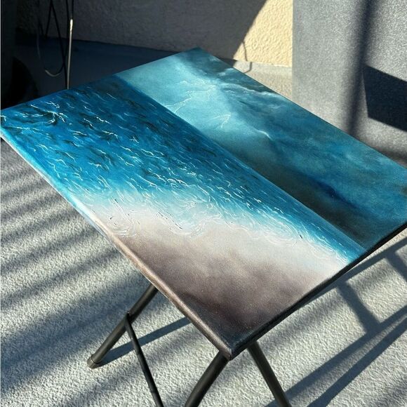 A Stormy Sky Oil Painting 16*20 inches on Canvas Wall Art - Picture 4 of 8